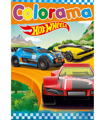 HOT WHEELS COLORING BOOK 48 PAGES 2 TYPES Boek Specials Nederland bv