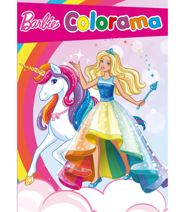 CARTE DE COLORAT BARBIE COLORAMA 48 PAGINI 2 TIPURI Boek Specials Nederland bv