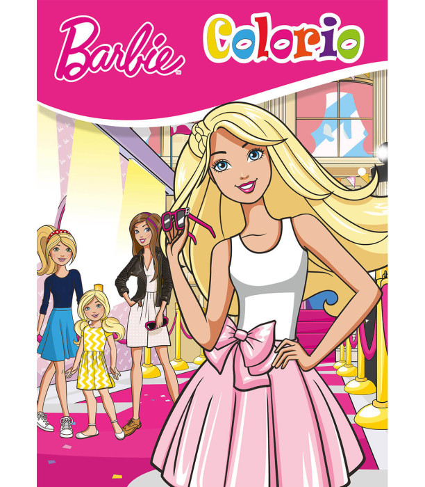 CARTE DE COLORAT BARBIE COLORIO 32 PAGINI 4 TIPURI Boek Specials Nederland bv