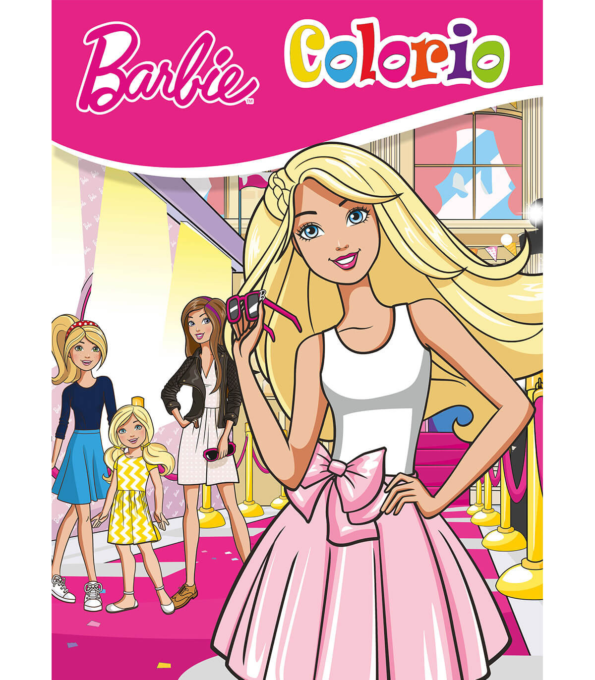 CARTE DE COLORAT BARBIE COLORIO 32 PAGINI 4 TIPURI Boek Specials Nederland bv