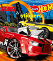 LARGE COLORING BOOK ALBUM + STICKERS HOT WHEELS 32 PAGES 2 TYPES