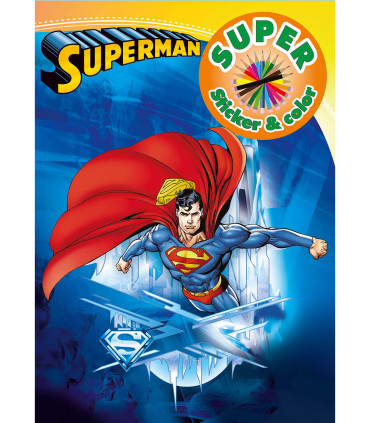 CARTE DE COLORAT + STICKERE WARNER BROS EROI 32 PAGINI 6 TIPURI Boek Specials Nederland bv