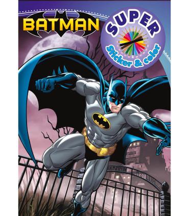 CARTE DE COLORAT + STICKERE WARNER BROS EROI 32 PAGINI 6 TIPURI Boek Specials Nederland bv