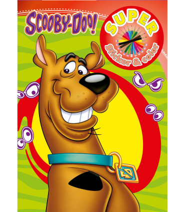 COLORING BOOK + STICKERS WARNER BROS HEROES 32 PAGES 6 TYPES Boek Specials Nederland bv