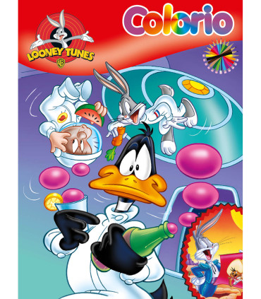 COLORING BOOK COLORIO WARNER BROS HEROES 32 PAGES 6 TYPES Boek Specials Nederland bv