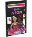 CARTE DE COLORAT BARBIIE NEON 64 PAGINI CU MARKER
