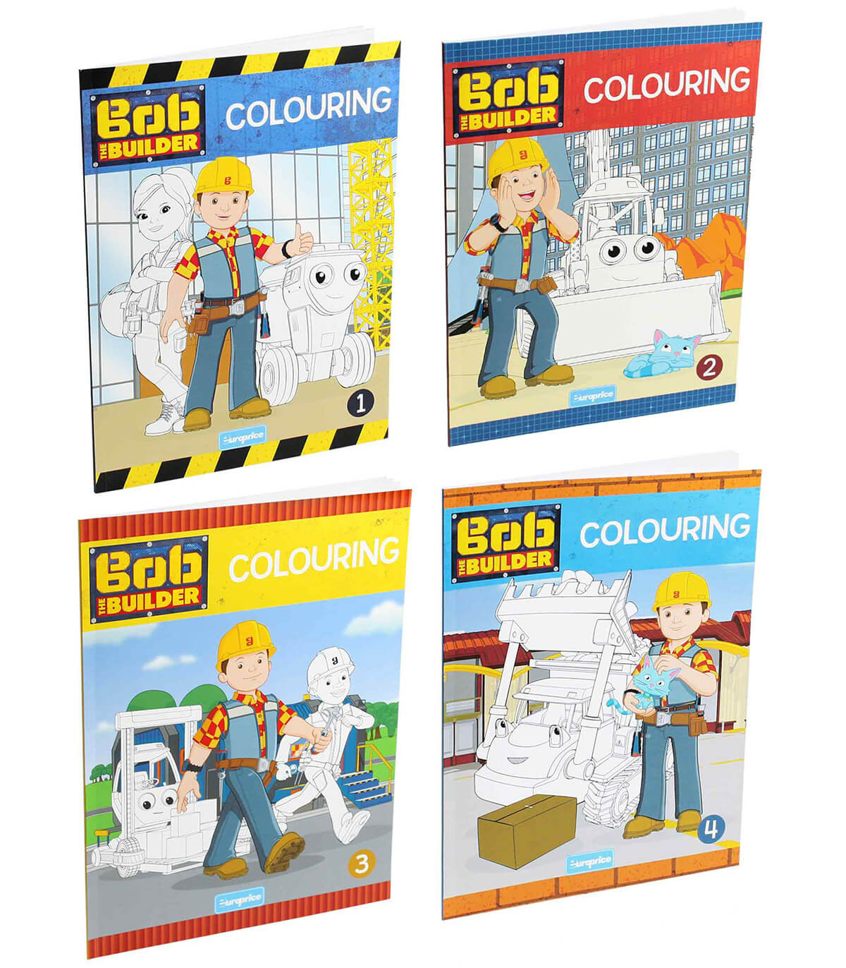 CARTE DE COLORAT BOB THE BUILDER 32 PAGINI 4 TIPURI Europrice