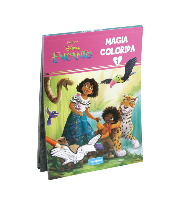 CARNET CAIET DE COLORAT DISNEY MAGIA COLORIDA 96 PAGINI 4 TIPURI Europrice