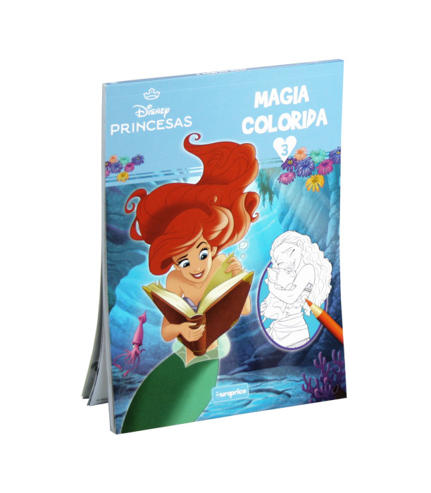 CARNET CAIET DE COLORAT DISNEY MAGIA COLORIDA 96 PAGINI 4 TIPURI Europrice