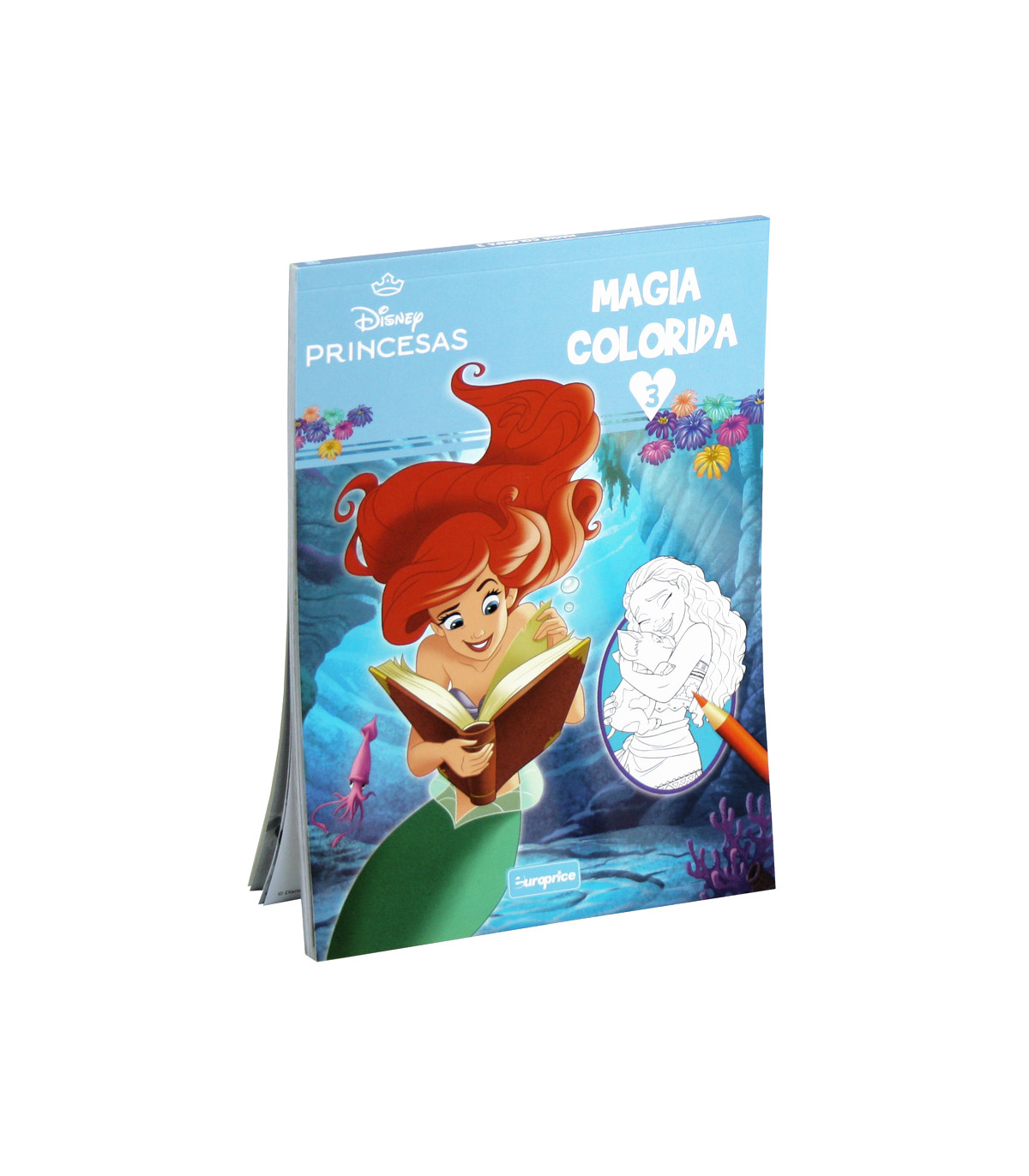 CARNET CAIET DE COLORAT DISNEY MAGIA COLORIDA 96 PAGINI 4 TIPURI Europrice