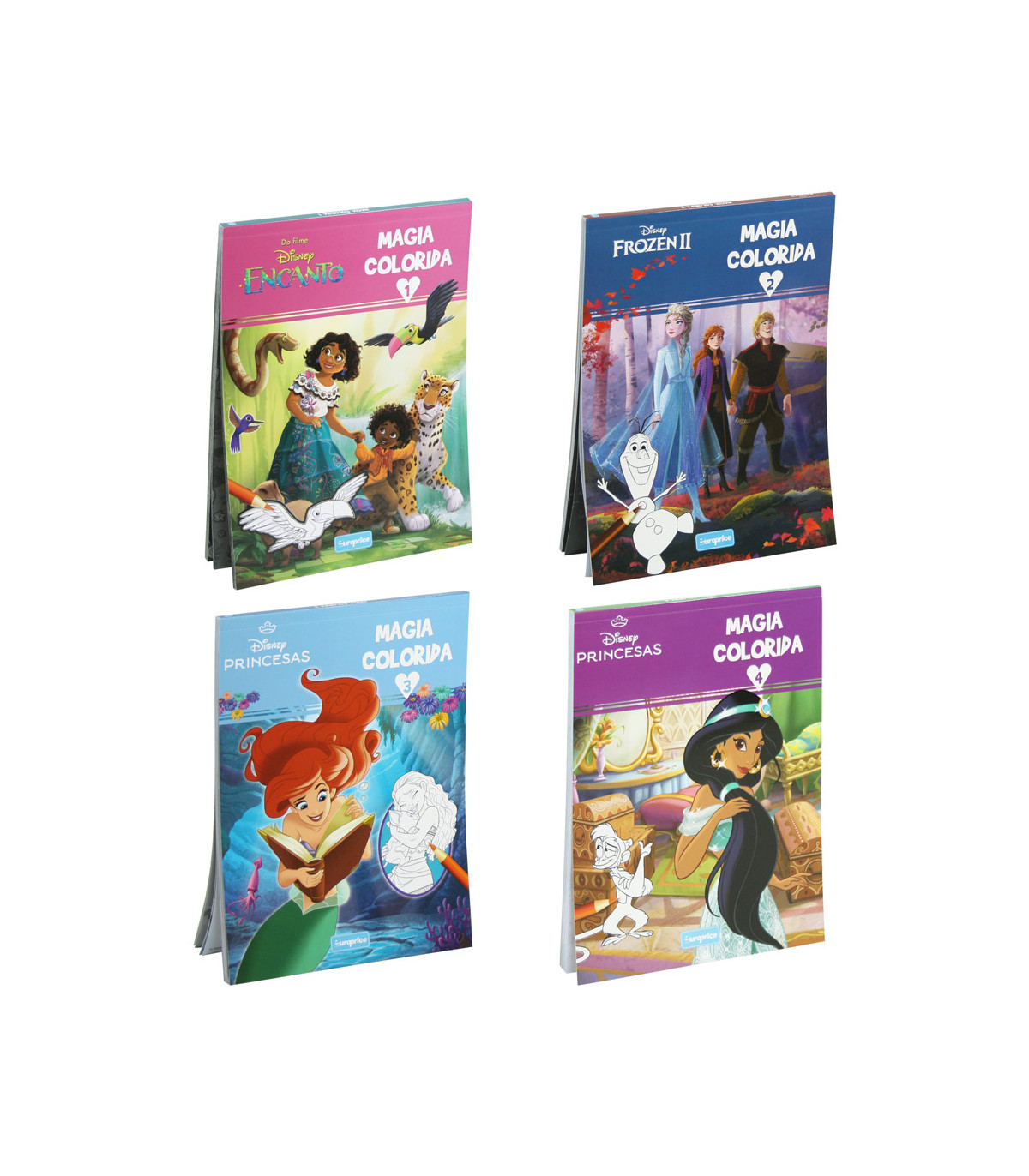 CARNET CAIET DE COLORAT DISNEY MAGIA COLORIDA 96 PAGINI 4 TIPURI Europrice