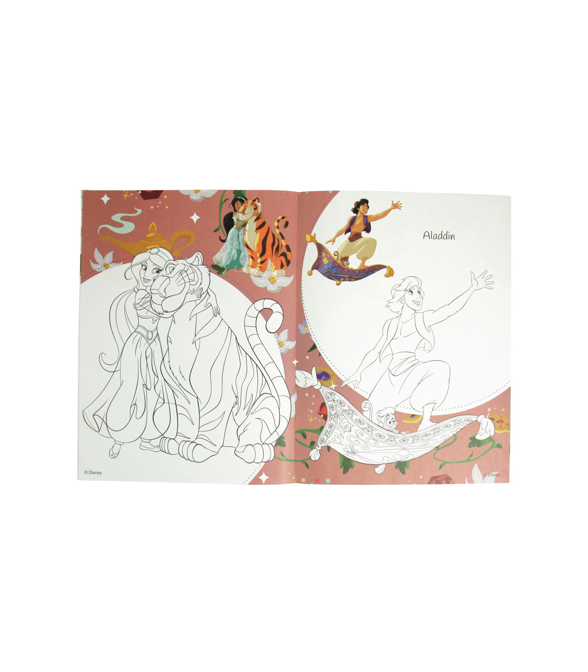 CARTE DE COLORAT DISNEY PRINCESS 16 PAGINI + 3 TIPURI DE STICKERE Europrice
