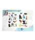 CARTE DE COLORAT DISNEY PRINCESS 16 PAGINI + 3 TIPURI DE STICKERE Europrice