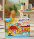 CHILDREN'S PUZZLE 4 IN 1 WITH LARGE PIECES + COLORING BOOK 4 TYPES Europrice