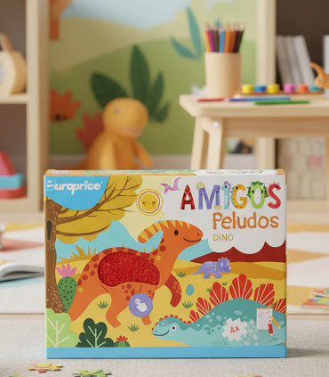 PUZZLE PENTRU COPII 4 ÎN 1 CU PIESE MARI + CARTE DE COLORAT 4 TIPURI Europrice