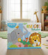CHILDREN'S PUZZLE 4 IN 1 WITH LARGE PIECES + COLORING BOOK 4 TYPES Europrice