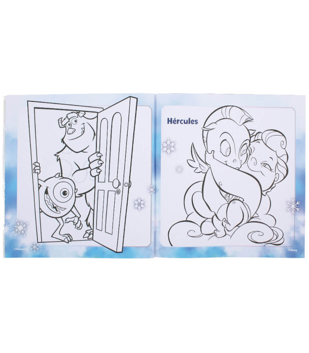 CARTE DE COLORAT DISNEY 24 PAGINI + 45 STICKERE METALICE 3 TIPURI Europrice