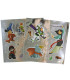 CARTE DE COLORAT DISNEY 24 PAGINI + 45 STICKERE METALICE 3 TIPURI Europrice