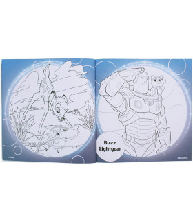 CARTE DE COLORAT DISNEY 24 PAGINI + 45 STICKERE METALICE 3 TIPURI Europrice
