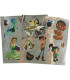 CARTE DE COLORAT DISNEY 24 PAGINI + 45 STICKERE METALICE 3 TIPURI Europrice