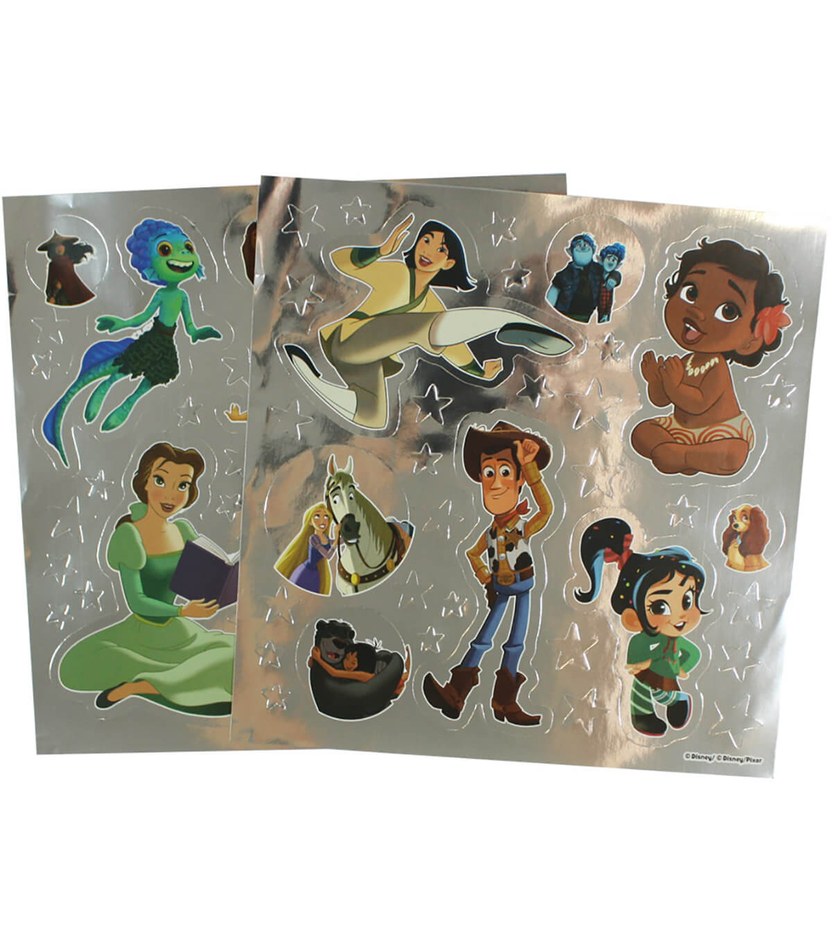 CARTE DE COLORAT DISNEY 24 PAGINI + 45 STICKERE METALICE 3 TIPURI Europrice