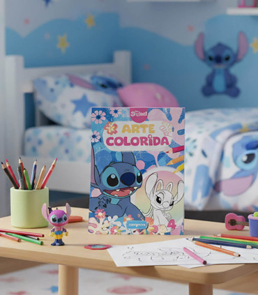 CARNET CAIET DE COLORAT DISNEY ARTE COLORIDA 64 PAGINI 4 TIPURI Europrice