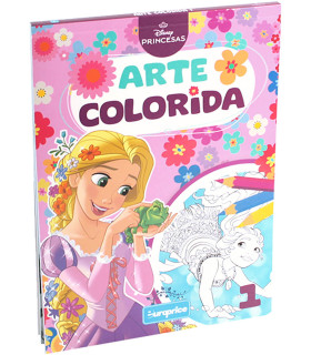 CARNET CAIET DE COLORAT DISNEY ARTE COLORIDA 64 PAGINI 4 TIPURI Europrice