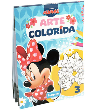 CARNET CAIET DE COLORAT DISNEY ARTE COLORIDA 64 PAGINI 4 TIPURI Europrice
