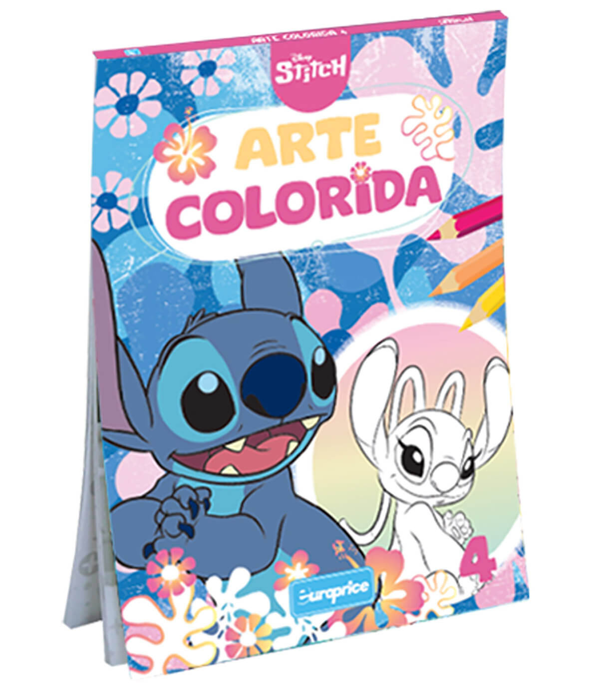 CARNET CAIET DE COLORAT DISNEY ARTE COLORIDA 64 PAGINI 4 TIPURI Europrice