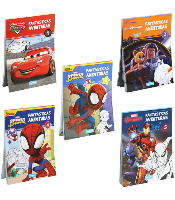 CARNET CAIET DE COLORAT DISNEY EROI 96 PAGINI 5 TIPURI Europrice