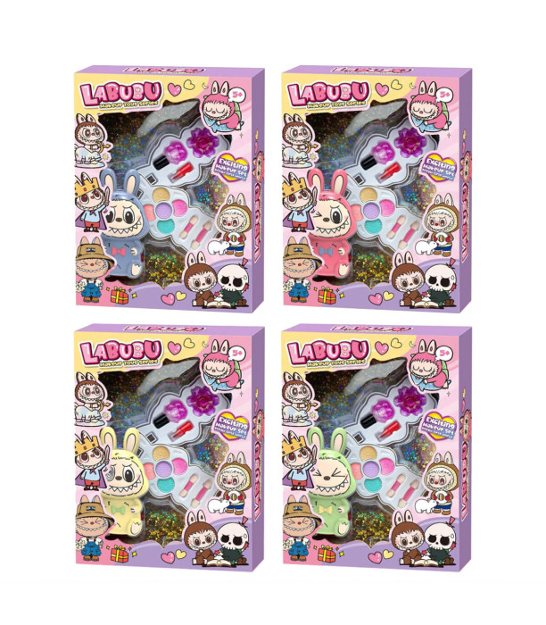 SET DE MACHIAJE ȘI LACURI PENTRU COPII ÎN CUTIE LABUBU Armtoys