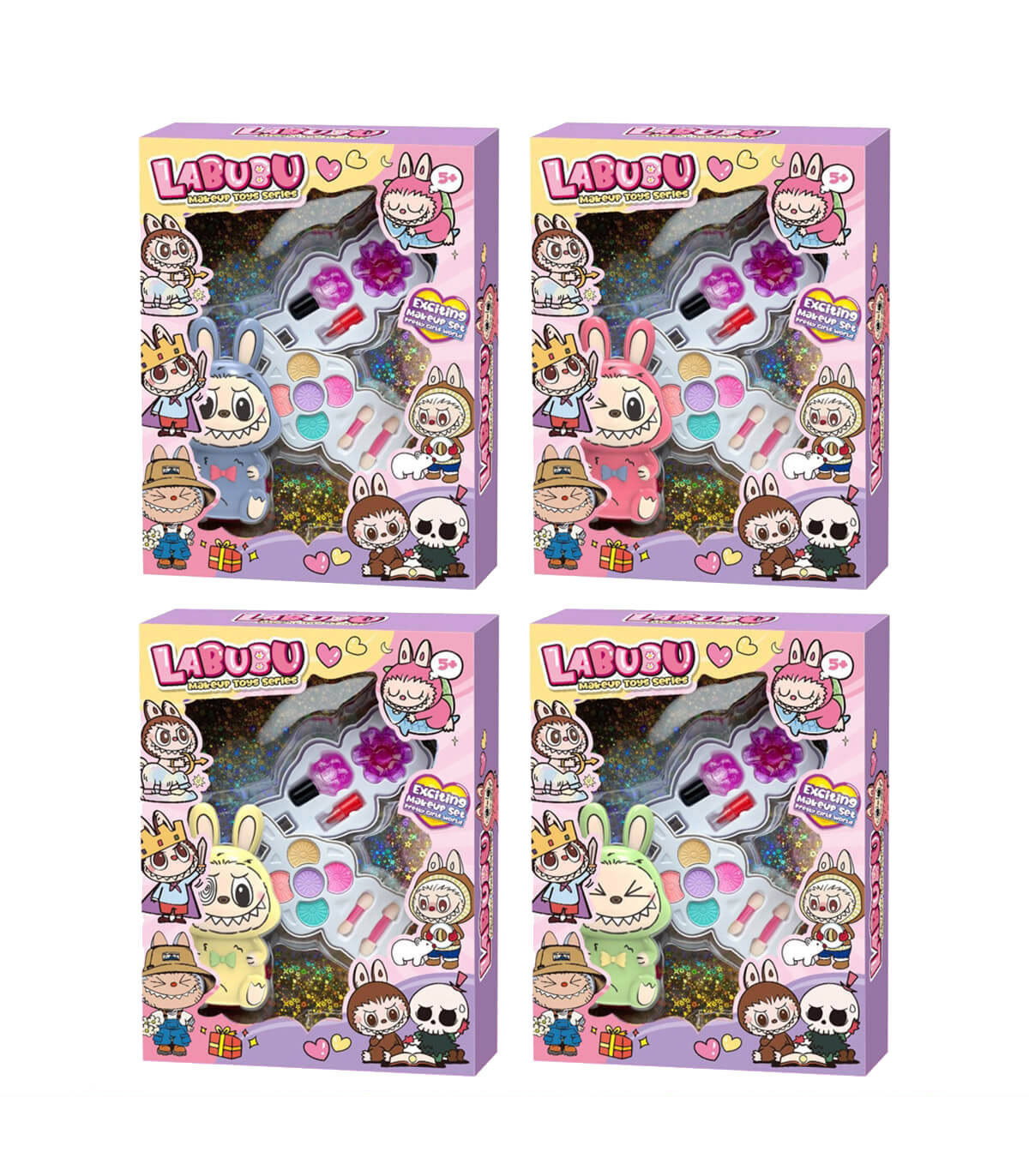 SET DE MACHIAJE ȘI LACURI PENTRU COPII ÎN CUTIE LABUBU Armtoys