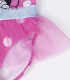 COSTUM DE BAIE ÎNTREG PENTRU COPII MINNIE CU BULINE ȘI TUL 3-7 ANI. Cerda