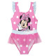 COSTUM DE BAIE ÎNTREG PENTRU COPII MINNIE CU BULINE ȘI TUL 3-7 ANI. Cerda