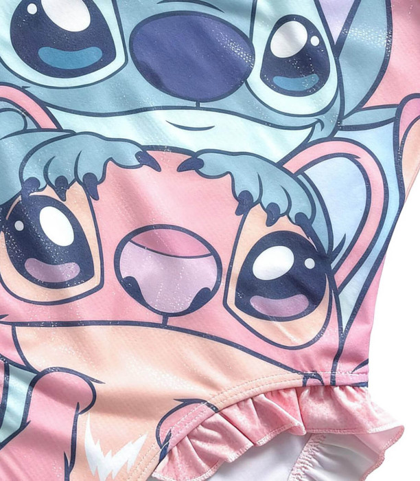 COSTUM DE BAIE ÎNTREG PENTRU COPII STITCH ROZ 5-12 ANI Cerda