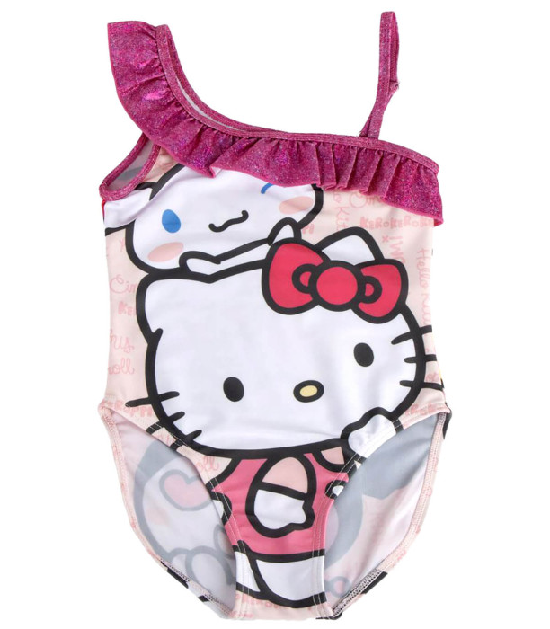 COSTUM DE BAIE ÎNTREG PENTRU COPII HELLO KITTY 4-10 ANI Cerda