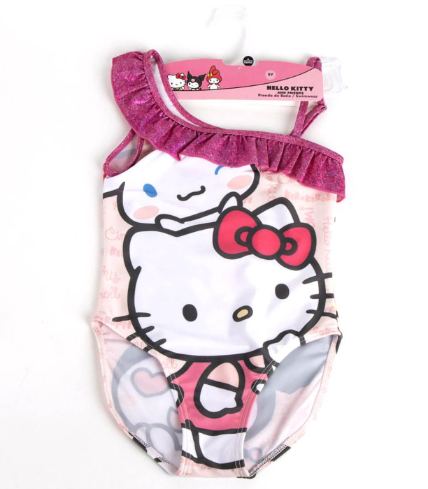 COSTUM DE BAIE ÎNTREG PENTRU COPII HELLO KITTY 4-10 ANI Cerda
