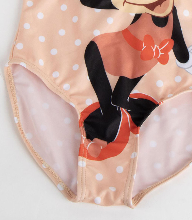 COSTUM DE BAIE ÎNTREG PENTRU COPII MINNIE CU BULINE 3-8 ANI Cerda
