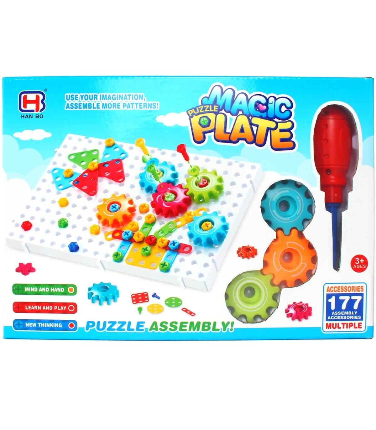 MOSAIC-PUZZLE WITH TOOLS - PUZZLES AND CUBES