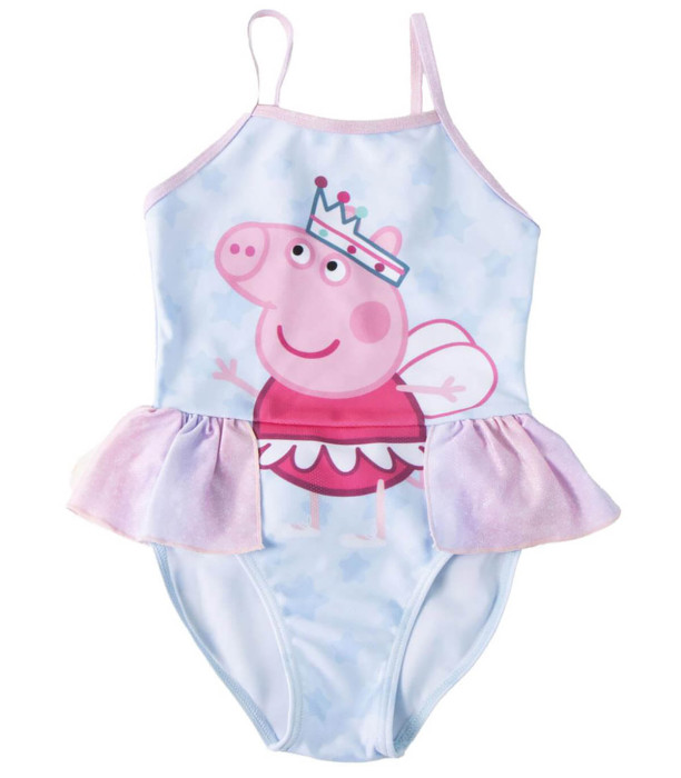 COSTUM DE BAIE ÎNTREG PEPPA PIG PENTRU COPII 2-6 ANI Cerda