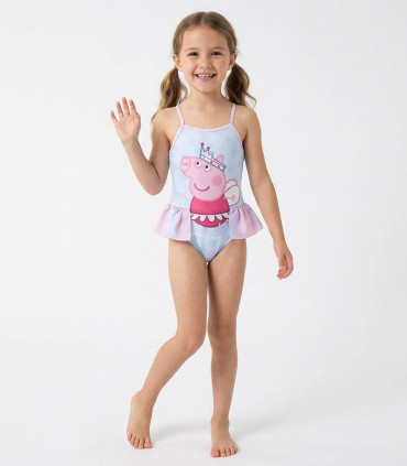 COSTUM DE BAIE ÎNTREG PEPPA PIG PENTRU COPII 2-6 ANI Cerda