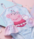 COSTUM DE BAIE ÎNTREG PEPPA PIG PENTRU COPII 2-6 ANI Cerda