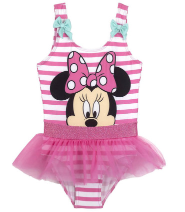 MINNIE GIRLS' ONE-PIECE SWIMSUIT WITH TULLE 2-6 YEARS Cerda