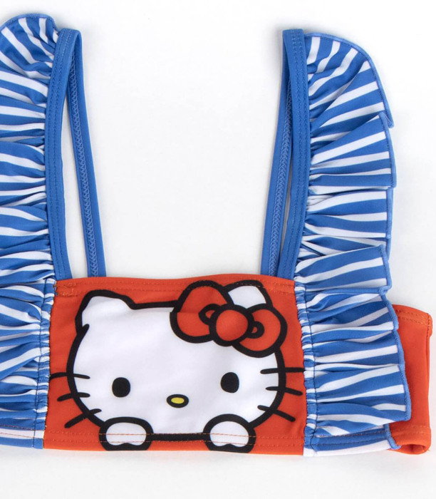 COSTUM DE BAIE PENTRU COPII 2 PIESE HELLO KITTY 4-10 ANI Cerda