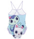 COSTUM DE BAIE ÎNTREG PENTRU COPII GABBY'S DOLLHOUSE ALBASTRU 2-6 ANI Cerda