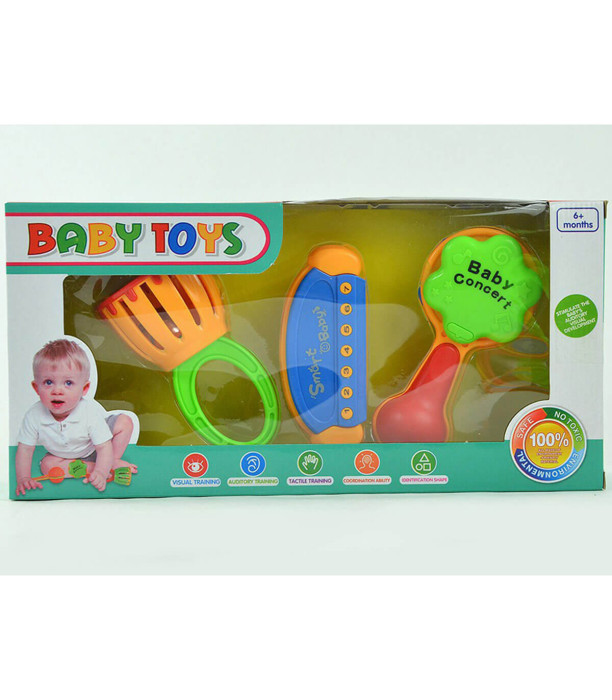 BABY RATTLES 3 PCS. - Rattles and lanterns