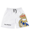 SHORT DE BAIE PENTRU COPII REAL MADRID ALB 6-14 ANI.