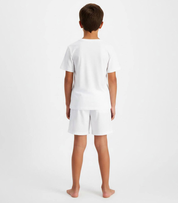 CHILDREN'S SWIM SHORTS REAL MADRID WHITE 6-14 YEARS Cerda