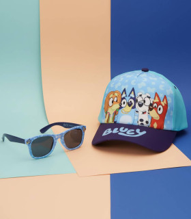 ȘAPCĂ PENTRU COPII CU COZOROC 51 CM + OCHELARI DE SOARE BLUEY Cerda