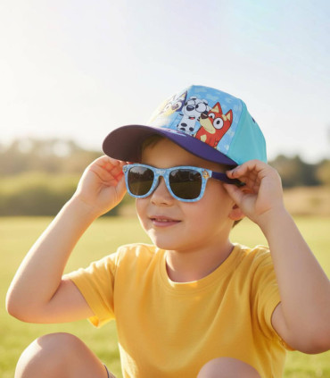 ȘAPCĂ PENTRU COPII CU COZOROC 51 CM + OCHELARI DE SOARE BLUEY Cerda